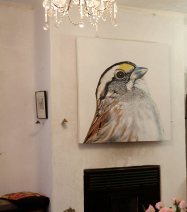 sparrow art print, art for your walls