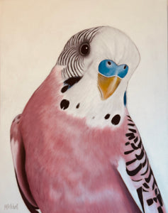 June Pink Budgie