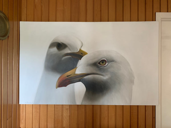 Seagull Art Print "Barret and Lorenzo"