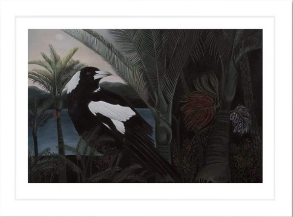 Maverick Magpie Art Print