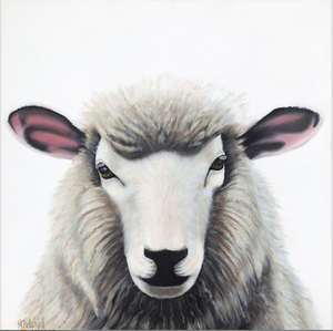 Sheep Art Print "Esther"