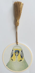 Cyril Budgie Bookmark